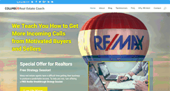 Desktop Screenshot of columbusrealestatecoach.com